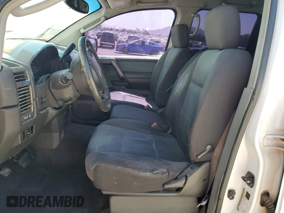 2004 Nissan Titan SE with VIN 1N6AA07A24N521744, listed as a Copart auction lot 58012925 with 268,270 mi miles and Salvage title. Bid and sale history available at DreamBid. Image 7.