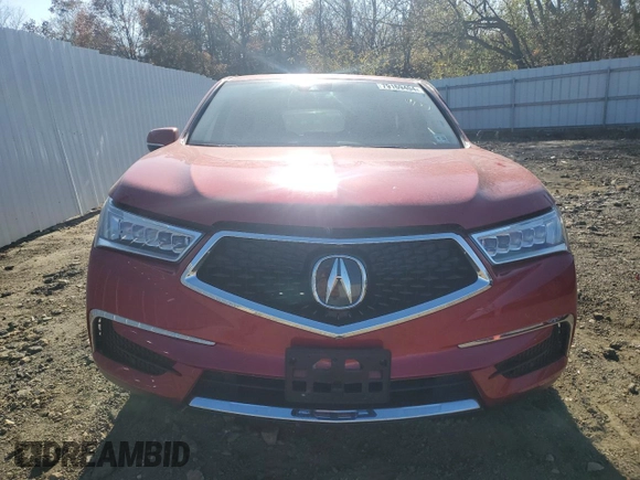 2020 Acura MDX with VIN 5J8YD3H32LL006975, listed as a Copart auction lot 81951724 with 44,345 mi miles and Salvage title. Bid and sale history available at DreamBid. Image 5.