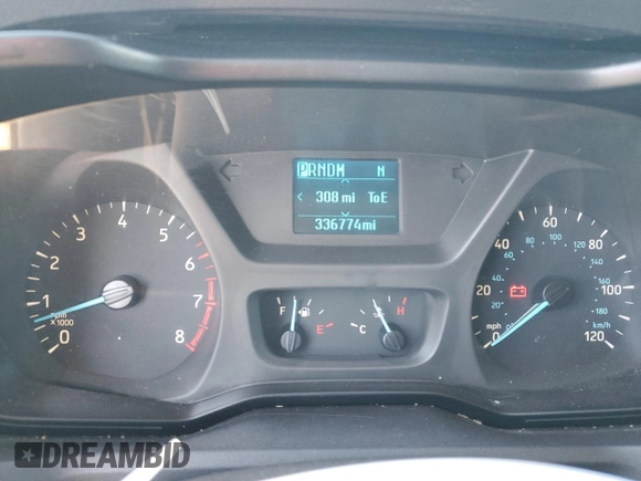 2015 Ford Transit Cargo with VIN 1FTNR2XG2FKA04669, listed as a Copart auction lot 84051654 with 336,774 mi miles and Clean Title. Bid and sale history available at DreamBid. Image 9.