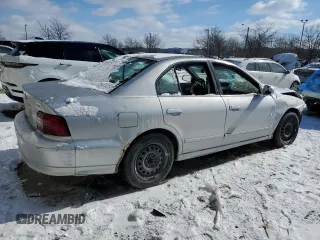 2001 Mitsubishi Galant ES with VIN 4A3AA46GX1E139826, listed as a Copart auction lot 44952465 with 0 mi miles and Salvage Title. Bid and sale history available at carsss.com. Image 3.