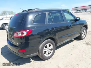 2011 Hyundai Santa Fe GLS with VIN 5XYZGDAB6BG043121, listed as a IAAI auction lot 42037815 with 375,049 mi miles. Bid and sale history available at carsss.com. Image 4.
