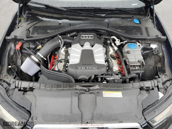 2012 Audi A6 3.0T Prestige with VIN WAUBGAFC3CN007282, listed as a Copart auction lot 53964355 with 145,743 mi miles and Salvage Title. Bid and sale history available at carsss.com. Image 11.