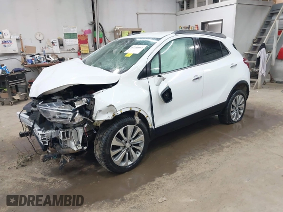 2017 Buick Encore Preferred with VIN KL4CJESB7HB250545, listed as a IAAI auction lot 42339061 with 93,567 mi miles and . Bid and sale history available at DreamBid. Image 17.