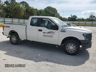 2017 Ford F-150 XL with VIN 1FTFX1EF7HFC82350, listed as a Copart auction lot 54180525 with 367,699 mi miles and Clean Title. Bid and sale history available at carsss.com. Image 4.