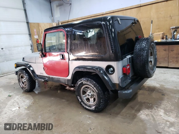 2000 Jeep Wrangler SE with VIN 1J4FA29PXYP714587, listed as a Copart auction lot 83755044 with 125,451 mi miles and Clean Title. Bid and sale history available at carsss.com. Image 2.