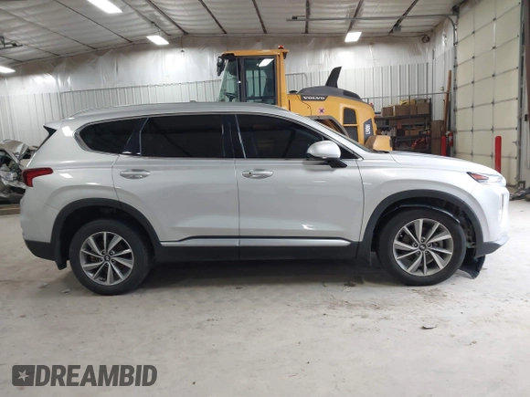 2019 Hyundai Santa Fe SEL with VIN 5NMS33AD3KH119117, listed as a IAAI auction lot 40968190 with 100,350 mi miles and . Bid and sale history available at DreamBid. Image 13.