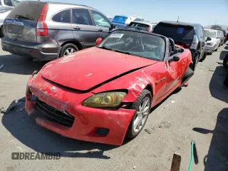 2003 Honda S2000 with VIN JHMAP11423T006858, listed as a Copart auction lot 66999334 with 112,059 mi miles and Salvage Title. Bid and sale history available at DreamBid. Image 1.