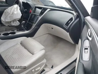 2015 Infiniti Q50 with VIN JN1BV7AP6FM336383, listed as a IAAI auction lot 41578035 with 109,591 mi miles and . Bid and sale history available at DreamBid. Image 5.