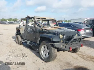 2014 Jeep Wrangler Unlimited Sport with VIN 1C4BJWDG9EL260600, listed as a IAAI auction lot 42232664 with Not provided miles and . Bid and sale history available at DreamBid. Image 1.