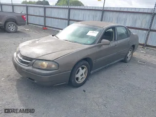 2003 Chevrolet Impala with VIN 2G1WF52E339357819, listed as a IAAI auction lot 41918563 with 1 mi miles. Bid and sale history available at carsss.com. Image 2.