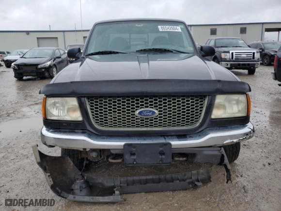2002 Ford Ranger XL Fleet with VIN 1FTZR45E62PA09336, listed as a Copart auction lot 86542604 with 156,004 mi miles and Salvage Title. Bid and sale history available at carsss.com. Image 5.