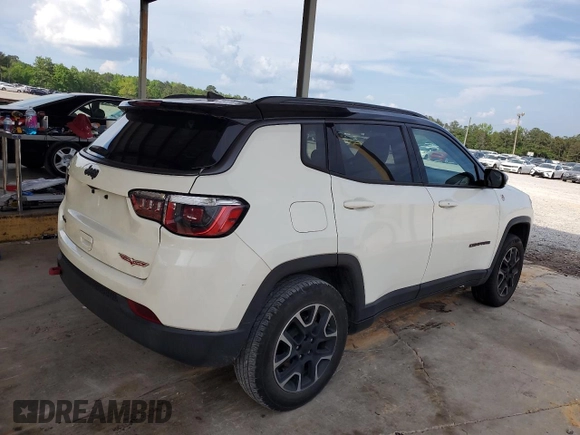 2019 Jeep Compass Trailhawk with VIN 3C4NJDDB6KT747940, listed as a Copart auction lot 55314575 with 73,507 mi miles and Clean Title. Bid and sale history available at DreamBid. Image 3.