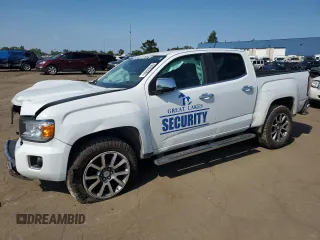 2019 GMC Canyon 4WD Denali with VIN 1GTG6EENXK1280487, listed as a Copart auction lot 68820204 with 62,519 mi miles and Non Repairable. Bid and sale history available at carsss.com. Image 1.