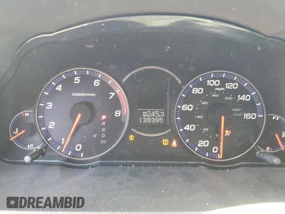 2007 Acura TSX Navi with VIN JH4CL96907C004488, listed as a Copart auction lot 43809055 with 139,395 mi miles and Salvage Title. Bid and sale history available at carsss.com. Image 9.