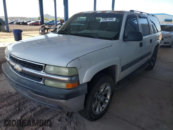 2004 Chevrolet Suburban LS with VIN 1GNEC16T84J149865, listed as a Copart auction lot 53901895 with 264,465 mi miles and Salvage Title. Bid and sale history available at carsss.com. Image 1.