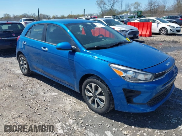 2023 Kia Rio S with VIN 3KPA25AD9PE514279, listed as a IAAI auction lot 42194256 with 76,630 mi miles and . Bid and sale history available at DreamBid. Image 1.