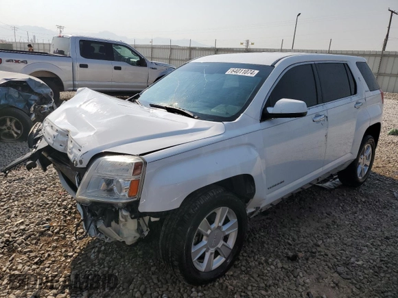 2012 GMC Terrain SLE-1 with VIN 2GKFLREK4C6397986, listed as a Copart auction lot 64011074 with 130,779 mi miles and Salvage Title. Bid and sale history available at carsss.com. Image 1.