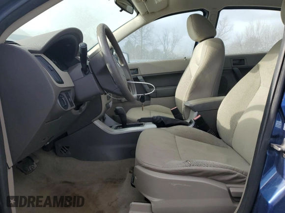 2008 Ford Focus S with VIN 1FAHP34N68W269530, listed as a Copart auction lot 83784324 with 195,123 mi miles and Salvage Title. Bid and sale history available at carsss.com. Image 7.