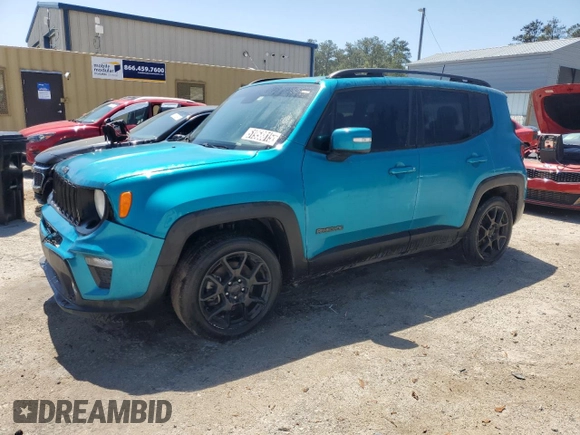 2020 Jeep Renegade Altitude with VIN ZACNJABB3LPL27009, listed as a Copart auction lot 51958815 with 99,752 mi miles and Clean Title. Bid and sale history available at DreamBid. Image 1.