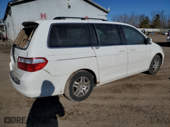 2007 Honda Odyssey EX-L with VIN 5FNRL38797B402662, listed as a Copart auction lot 51658675 with 162,777 mi miles and Clean Title. Bid and sale history available at DreamBid. Image 3.