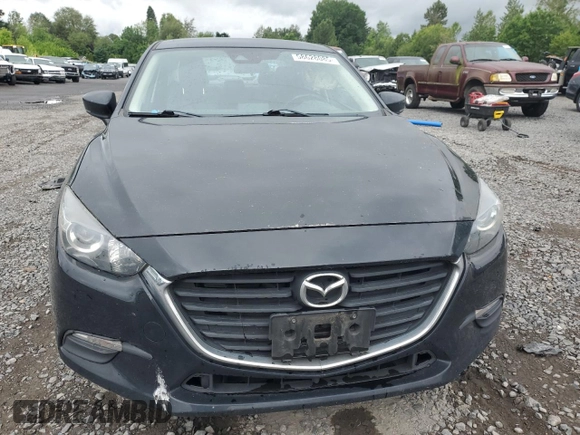 2017 Mazda 3 Touring with VIN JM1BN1V7XH1143503, listed as a Copart auction lot 58628085 with 181,345 mi miles and Salvage title. Bid and sale history available at DreamBid. Image 5.