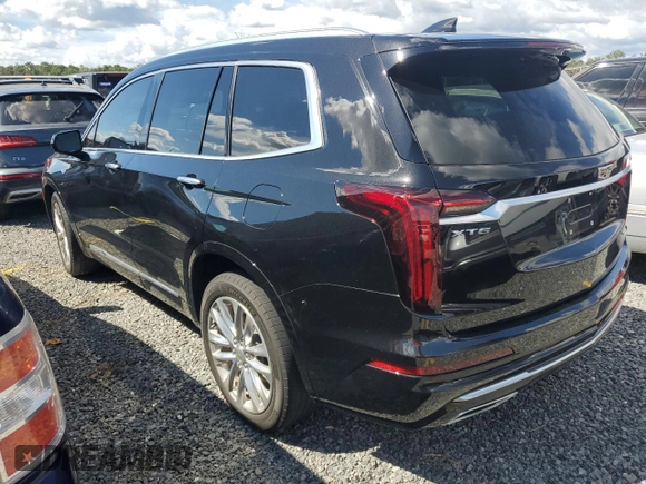 2020 Cadillac XT6 FWD Premium Luxury with VIN 1GYKPCRS8LZ178243, listed as a Copart auction lot 74697464 with 0 mi miles and Salvage Title. Bid and sale history available at carsss.com. Image 2.