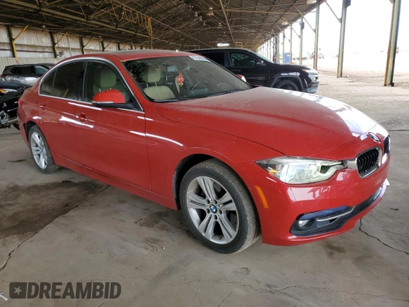 2017 BMW 3 Series 330i xDrive with VIN WBA8D9G30HNU66177, listed as a Copart auction lot 51348265 with 90,262 mi miles and Salvage title. Bid and sale history available at DreamBid. Image 4.