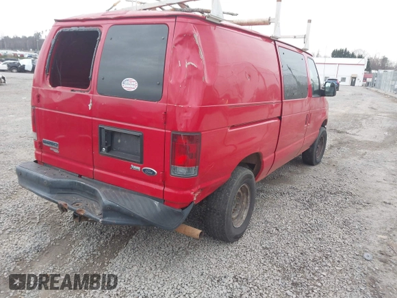 2013 Ford Econoline Cargo Commercial with VIN 1FTNE2EL9DDA09008, listed as a IAAI auction lot 41734714 with 211,200 mi miles and . Bid and sale history available at DreamBid. Image 4.