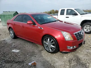 2012 Cadillac CTS Performance with VIN 1G6DJ5E34C0138842, listed as a Copart auction lot 77975404 with 120,883 mi miles and Salvage Title. Bid and sale history available at DreamBid. Image 4.