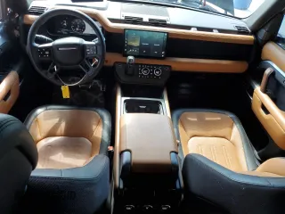 2023 Land Rover Defender X with VIN SALEX7EU6P2147792, listed as a Copart auction lot 62846635 with 78,333 mi miles and Salvage title. Bid and sale history available at DreamBid. Image 8.
