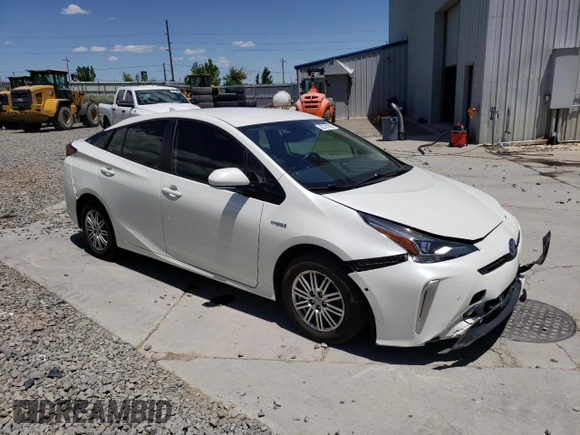 2019 Toyota Prius LE with VIN JTDL9RFU4K3003664, listed as a Copart auction lot 62101085 with 98,578 mi miles and Salvage title. Bid and sale history available at DreamBid. Image 4.