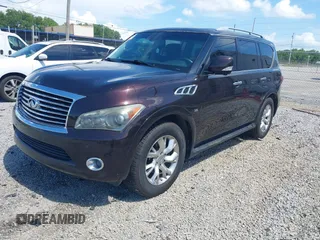 2014 Infiniti QX80 with VIN JN8AZ2NE9E9065544, listed as a IAAI auction lot 42652230 with 189,714 mi miles and . Bid and sale history available at DreamBid. Image 17.