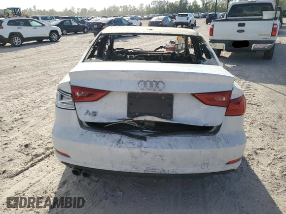 2015 Audi A3 1.8T Premium with VIN WAUACGFF0F1012892, listed as a Copart auction lot 78187424 with 0 mi miles and Non Repairable. Bid and sale history available at carsss.com. Image 6.
