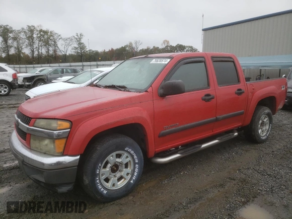 2005 Chevrolet Colorado 1SC LS Z85 with VIN 1GCDT136558269375, listed as a Copart auction lot 79520574 with 239,854 mi miles and Salvage title. Bid and sale history available at DreamBid. Image 1.