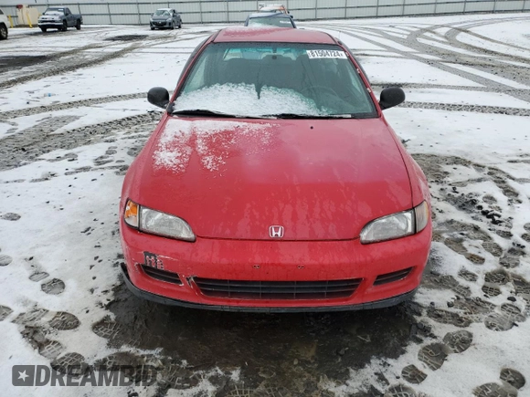 1994 Honda Civic z VIN 2HGEH2370RH505923, wystawiony jako Copart lot #81504724 z przebiegiem 153 871 mil mil oraz Szkoda całkowita • Salvage title. Historia ofert i sprzedaży dostępna na DreamBid. Obrazek 5.