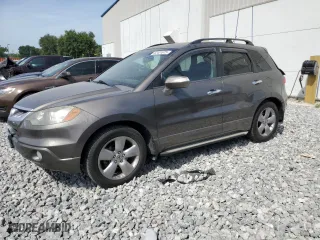 2007 Acura RDX Tech Pkg with VIN 5J8TB18577A001049, listed as a Copart auction lot 52401675 with 203,573 mi miles and Salvage Title. Bid and sale history available at carsss.com. Image 1.