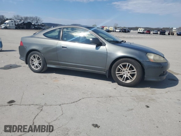 2006 Acura RSX with VIN JH4DC54826S011390, listed as a Copart auction lot 50814465 with 133,009 mi miles and Salvage Title. Bid and sale history available at carsss.com. Image 4.