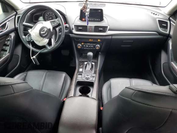 2018 Mazda 3 Touring with VIN 3MZBN1V32JM267882, listed as a Copart auction lot 48735085 with 53,742 mi miles and Salvage Title. Bid and sale history available at carsss.com. Image 8.