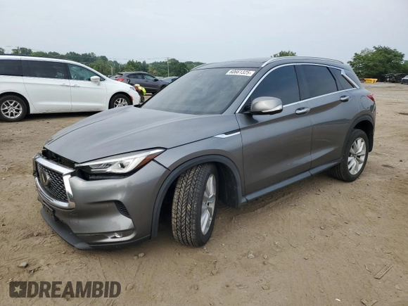 2019 Infiniti QX50 Essential z VIN 3PCAJ5M35KF126894, wystawiony jako Copart lot #60661325 z przebiegiem 66 307 mil mil oraz Szkoda całkowita • Salvage title. Historia ofert i sprzedaży dostępna na DreamBid. Obrazek 1.