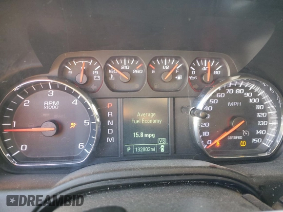 2016 Chevrolet Tahoe Commercial with VIN 1GNLCDEC4GR273681, listed as a Copart auction lot 83809344 with 132,802 mi miles and Salvage title. Bid and sale history available at DreamBid. Image 9.