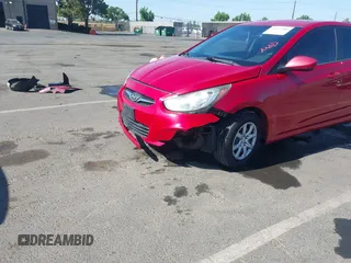 2012 Hyundai Accent GS with VIN KMHCT5AE6CU030446, listed as a IAAI auction lot 42477404 with 186,220 mi miles and . Bid and sale history available at DreamBid. Image 6.