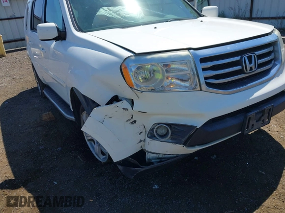 2013 Honda Pilot EX-L z VIN 5FNYF3H54DB012162, wystawiony jako IAAI lot #42465950 z przebiegiem 137 704 mil mil oraz . Historia ofert i sprzedaży dostępna na DreamBid. Obrazek 6.