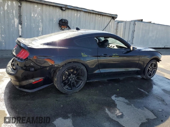 2023 Ford Mustang EcoBoost with VIN 1FA6P8TH8P5109752, listed as a Copart auction lot 56244835 with Not provided miles and Salvage title. Bid and sale history available at DreamBid. Image 3.