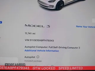 2023 Tesla Model 3 с VIN 5YJ3E1EA9PF479343, выставлен на аукционе IAAI как лот 42547545 с пробегом 11 741 миль миль и . История ставок и продаж доступна на DreamBid. Изображение 14.