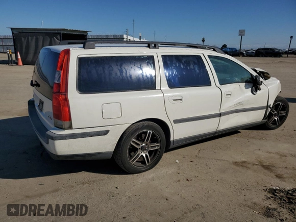 2001 Volvo V70 with VIN YV1SW61RX12091012, listed as a Copart auction lot 88299485 with 159,433 mi miles and Salvage Title. Bid and sale history available at carsss.com. Image 3.