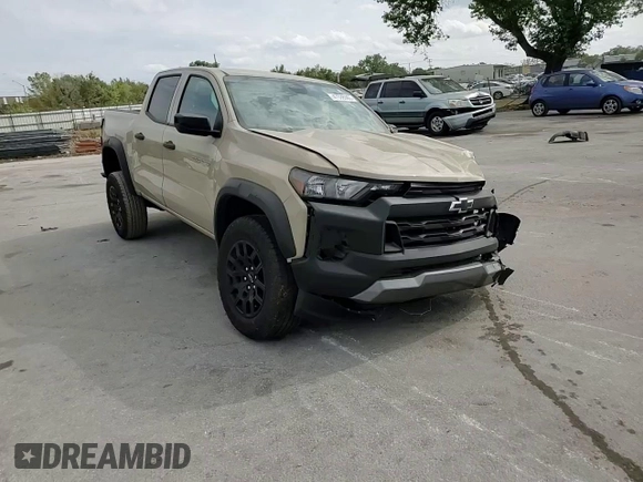 2023 Chevrolet Colorado 4WD Trail Boss with VIN 1GCPTEEK7P1170969, listed as a Copart auction lot 47536565 with 21,126 mi miles and Salvage Title. Bid and sale history available at carsss.com. Image 10.
