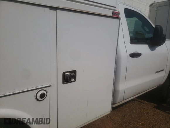 2015 Chevrolet Silverado 3500HD Work Truck with VIN 1GB3CYCG3FZ536316, listed as a Copart auction lot 62189165 with Not provided miles and Clean title. Bid and sale history available at DreamBid. Image 10.