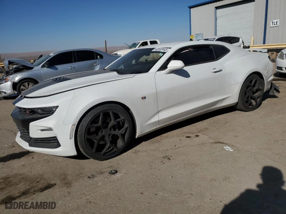 2019 Chevrolet Camaro 1SS with VIN 1G1FE1R70K0122676, listed as a Copart auction lot 42532445 with 51,113 mi miles and Salvage Title. Bid and sale history available at carsss.com. Image 1.