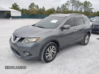2015 Nissan Rogue SL with VIN 5N1AT2MT5FC857896, listed as a IAAI auction lot 41310123 with 101,101 mi miles. Bid and sale history available at carsss.com. Image 2.