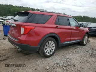 2020 Ford Explorer Limited with VIN 1FMSK8FH2LGA58634, listed as a Copart auction lot 56283655 with 84,027 mi miles and Salvage title. Bid and sale history available at DreamBid. Image 3.